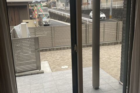 窓ガラスフィルム施工前