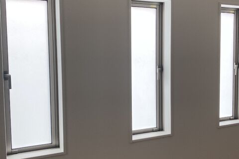 窓ガラスフィルム施工後