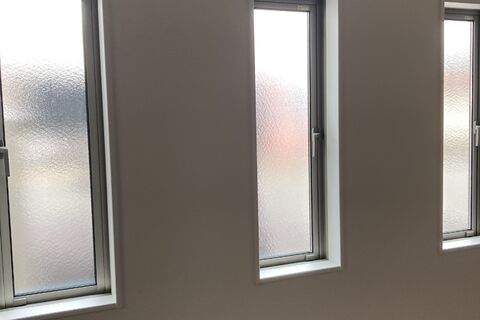 窓ガラスフィルム施工前