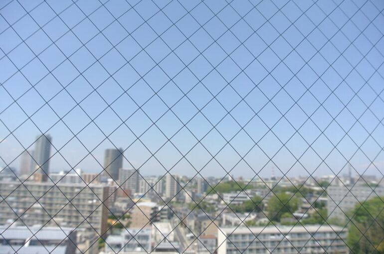 網入りガラス